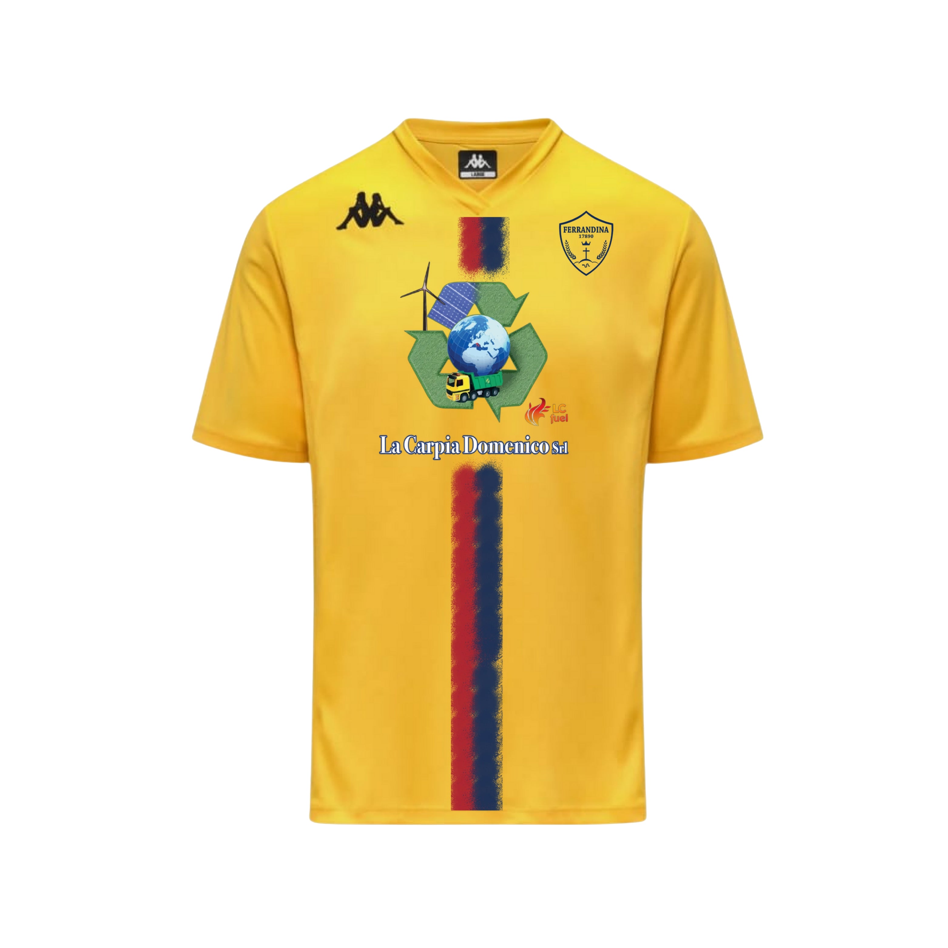 Maglietta Kappa Gialla - Portiere