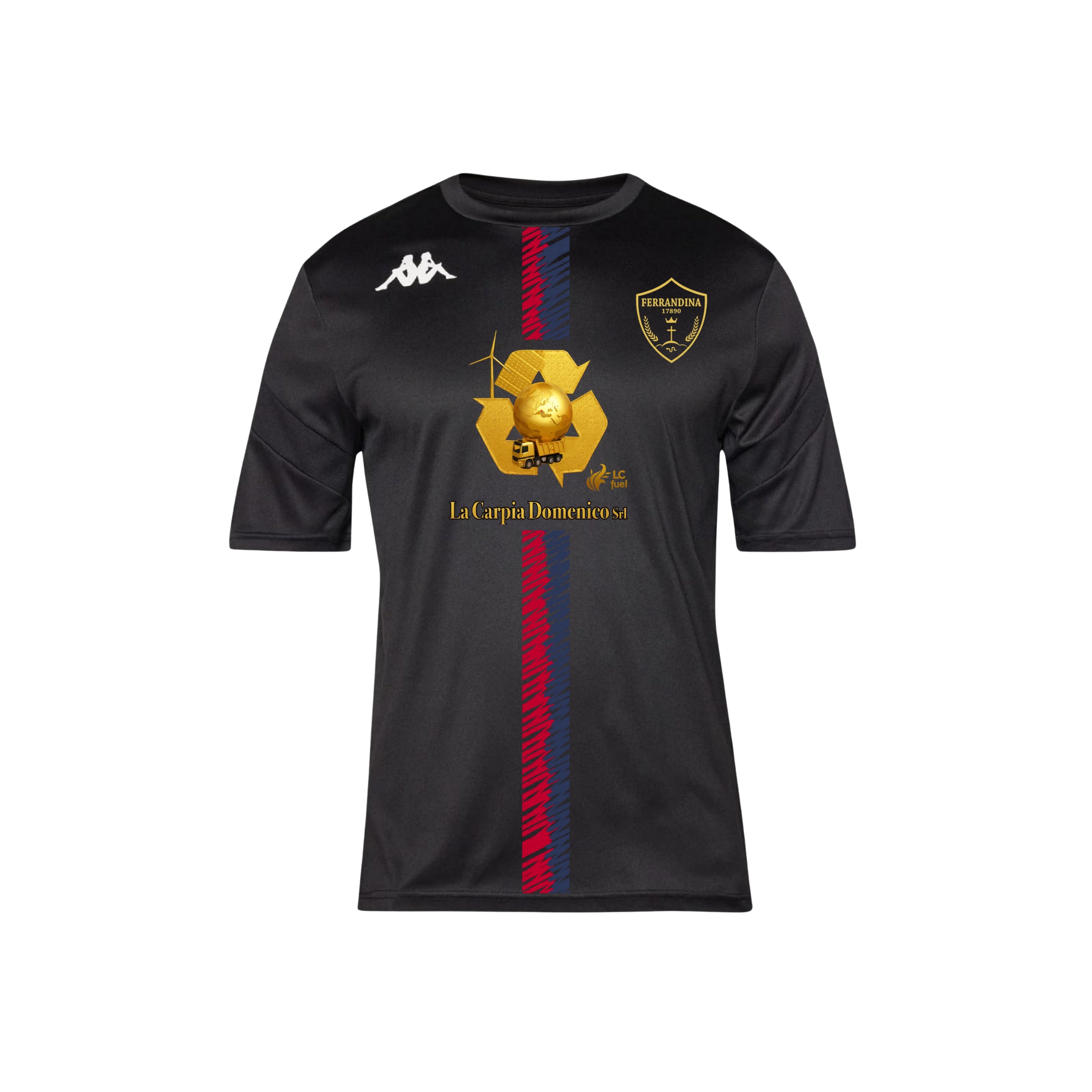 Maglietta Kappa nera - Away